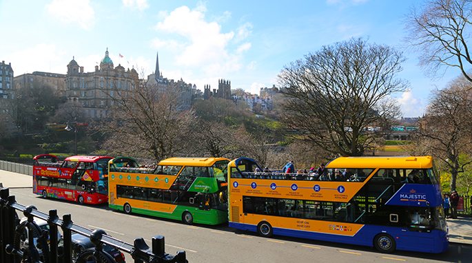 edinburgh bus tours lothian buses