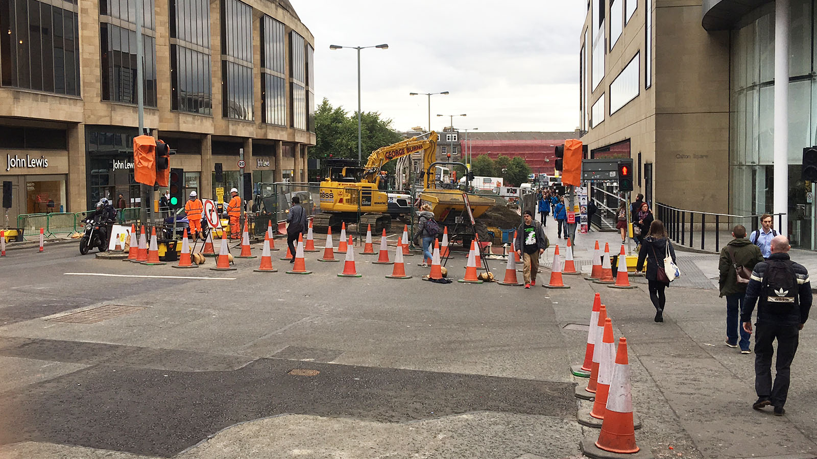 Leith Street Closed 5 24 May Lothian Buses