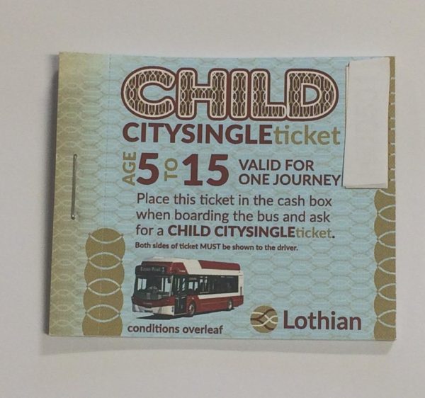 Child single ticket