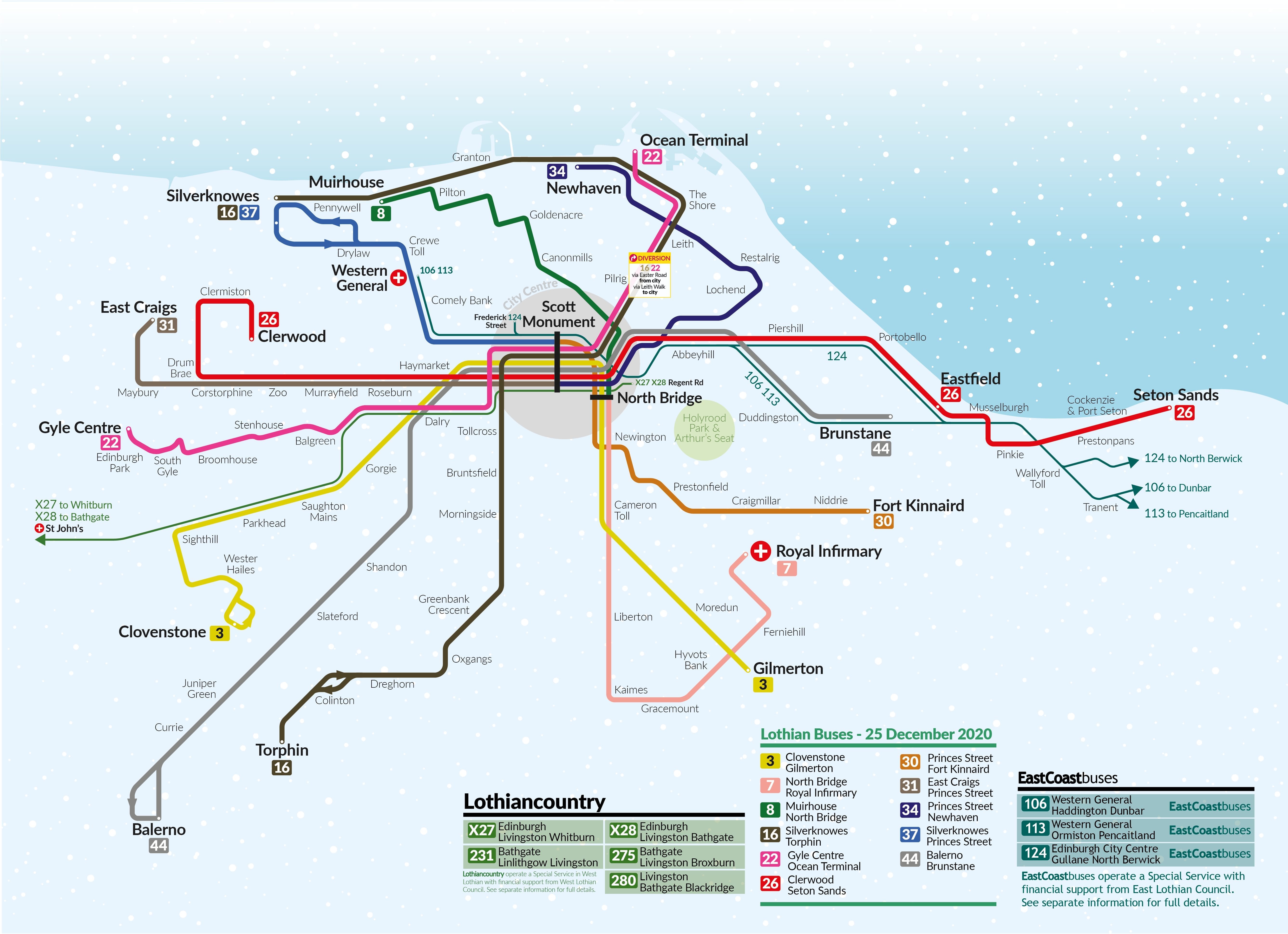 journey planner lothian bus