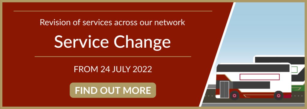 Find out more about July 24th service change