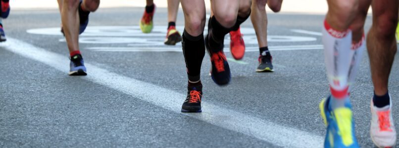Runners legs.