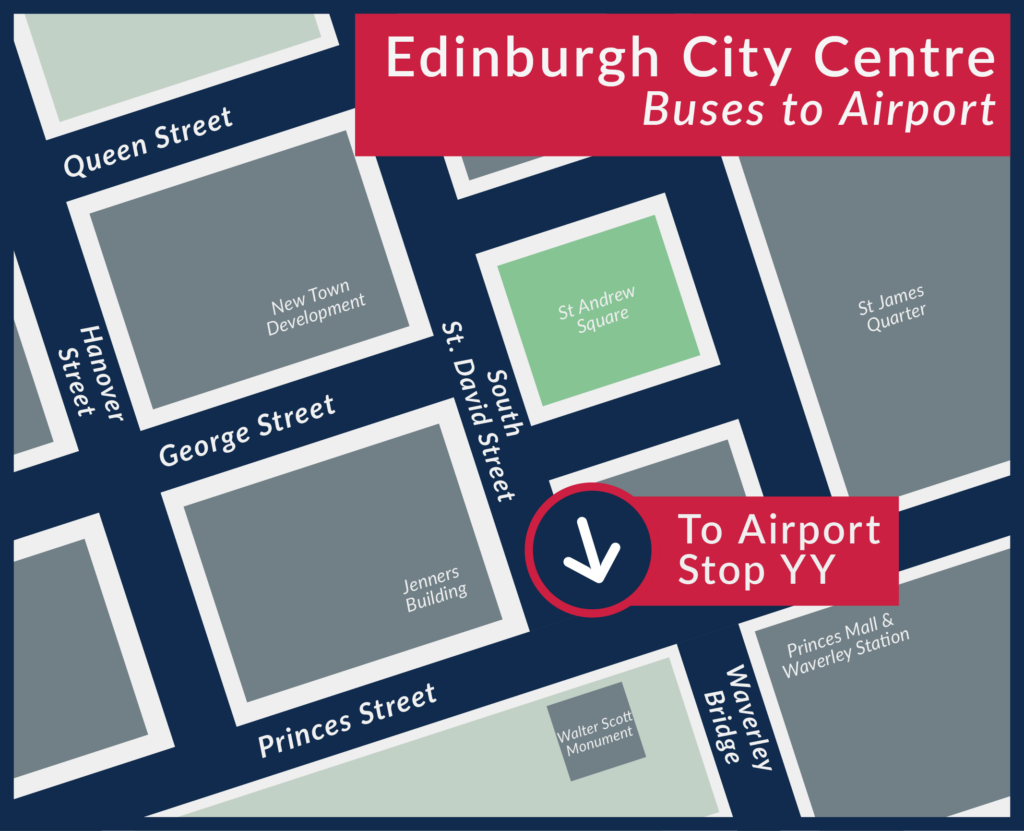 Stop YY St Andrew Square to Edinburgh Airport