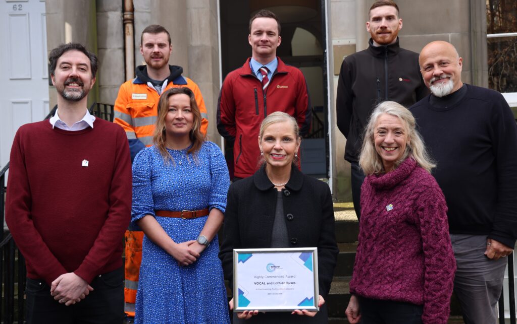 Charity of Choice partnership highly commended at Edinburgh Chamber Awards<span class='secondary_title'>Lothian and VOCAL received recognition in the 'Inspiring Partnership' category</span>