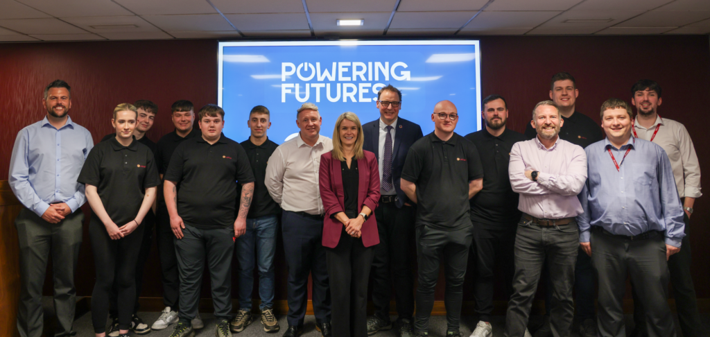 Lothian Apprentices complete Powering Futures Challenge<span class='secondary_title'>Two groups of Apprentice Engineers presented their research to a panel of experts at Lothian's Central Garage</span>