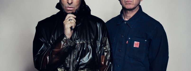 Liam and Noel Gallagher from Oasis.