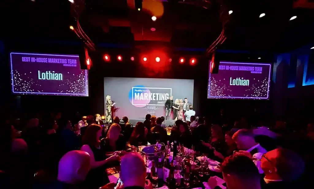 Lothian named Best In-House Marketing Team of the Year