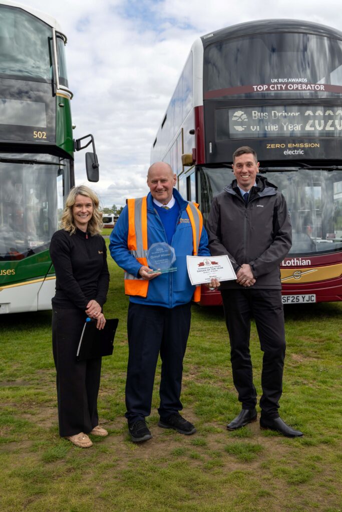 Edinburgh Bus Tours Overall Winner – Andrew McQuater
