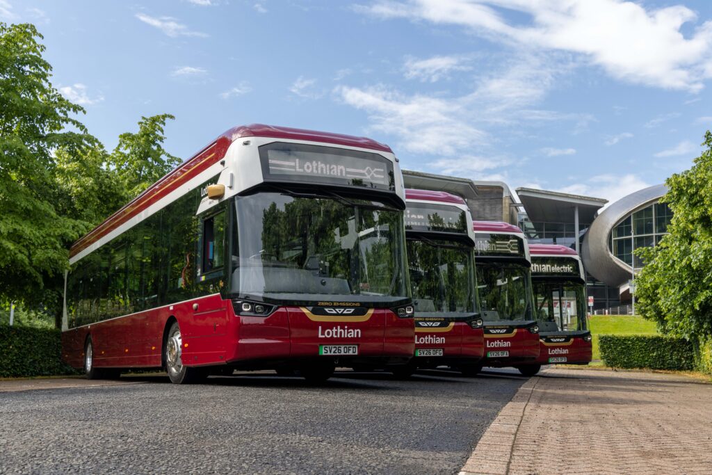 Lothian enhances customer experience with new electric buses for Service 36