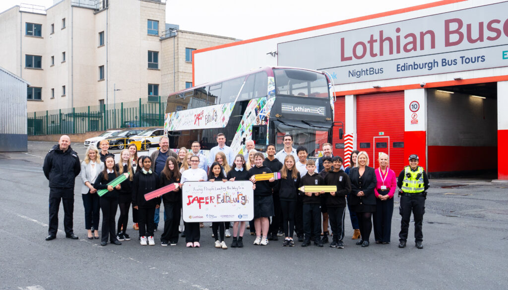 Young people take the wheel for a safer Edinburgh